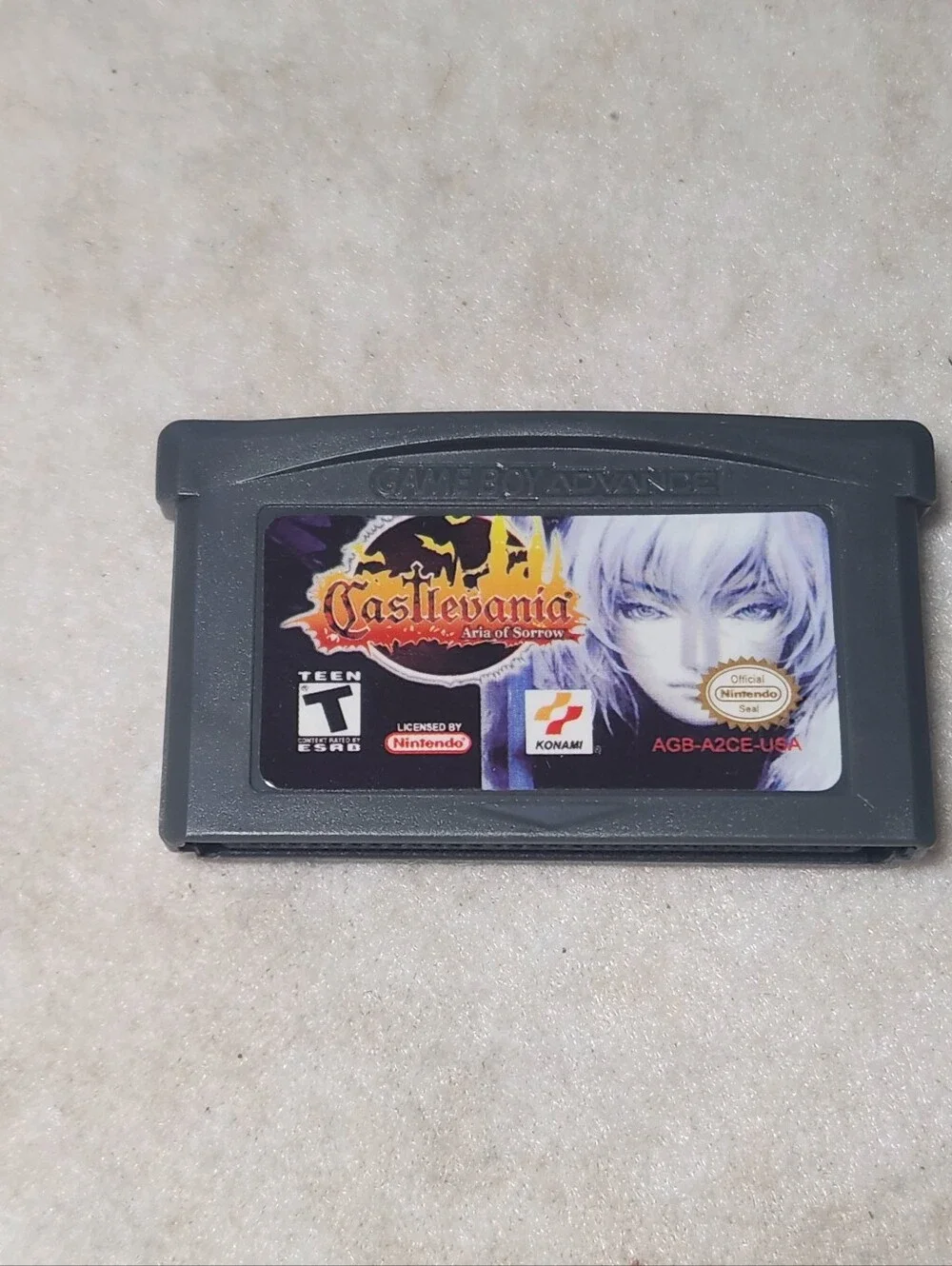Castlevania Aria of Sorrow for Nintendo Gameboy Advance GBA